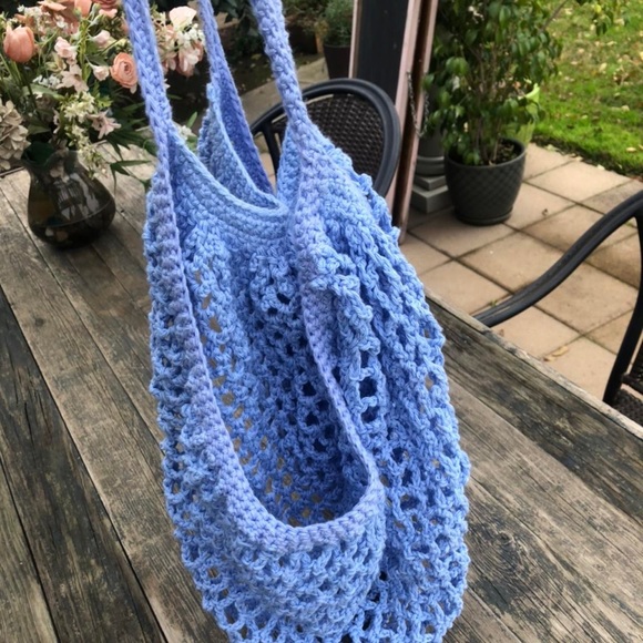 handmade crochet market/tote bag - Picture 5 of 5
